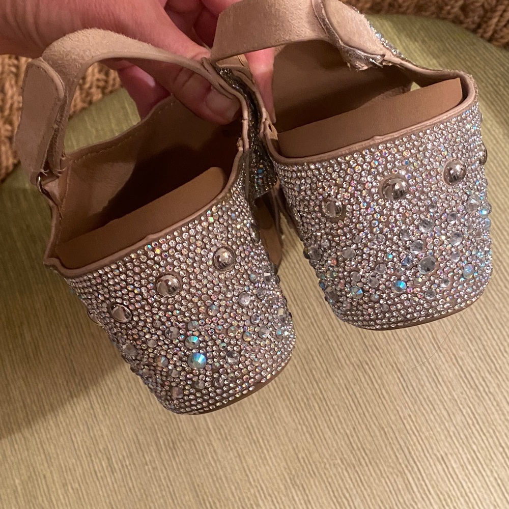 Corkys The Ashley Rhinestone Wedge Sandals. Size 6. Gorgeous Sandals! - Picture 7 of 15
